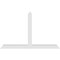 Ekena Millwork Portland Architectural Grade PVC Gable Bracket, 96"W x 60"H x 4"D x 6"F, 15/12 Pitch GBP096X60X0406POR00 - alternate 3